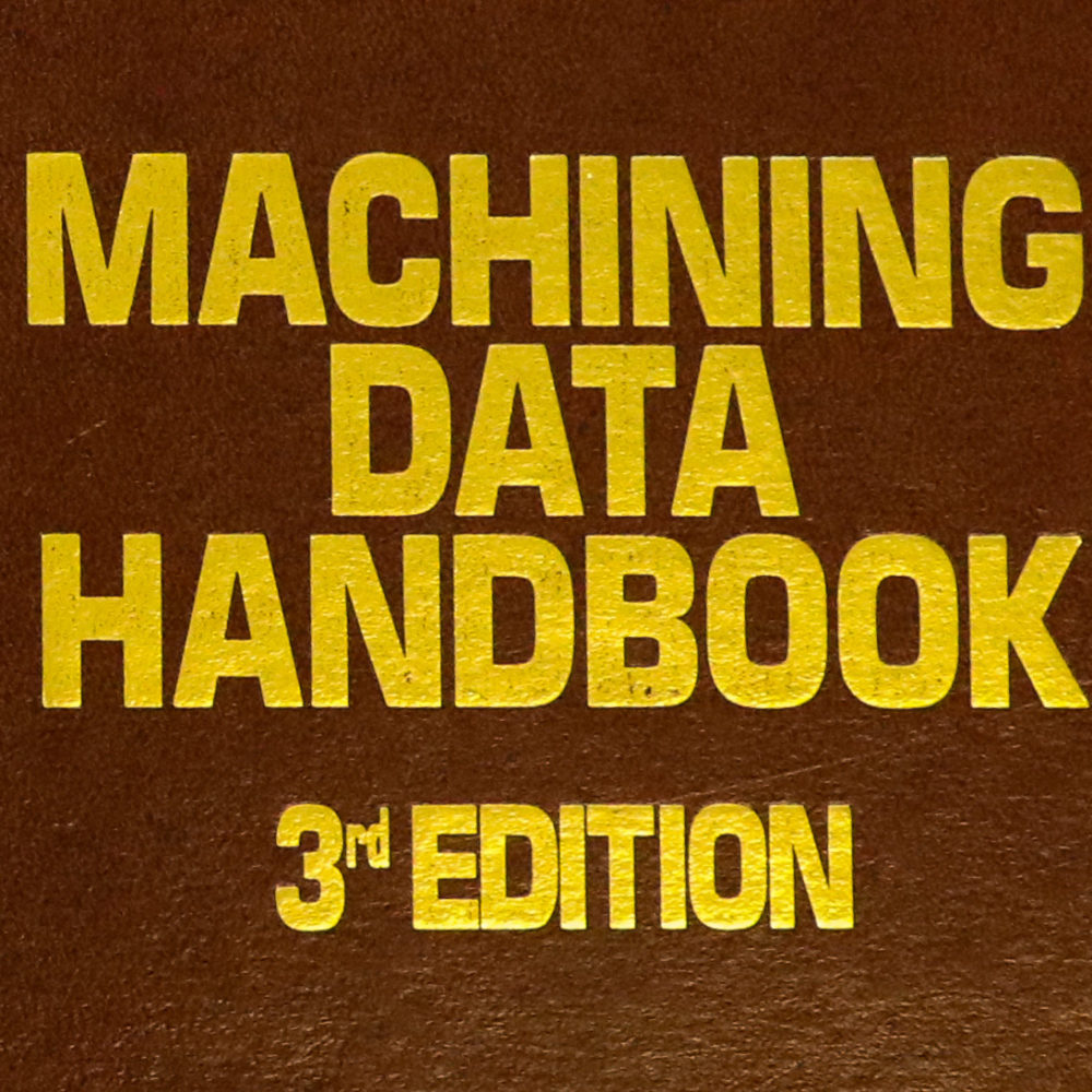 Machining Data Handbook + CUTDATA® TechSolve